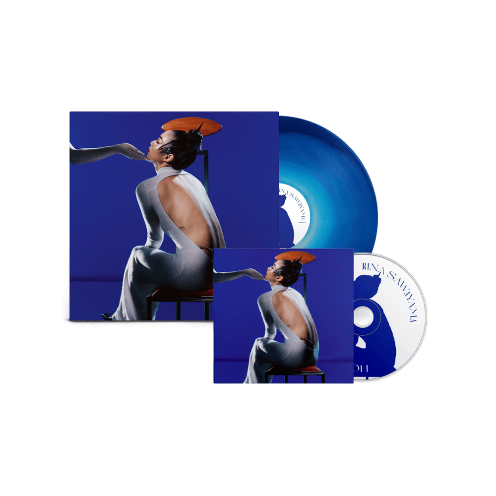 Rina Sawayama - Hold The Girl Blue Cover White & Cobalt Blue Colour Vinyl CD