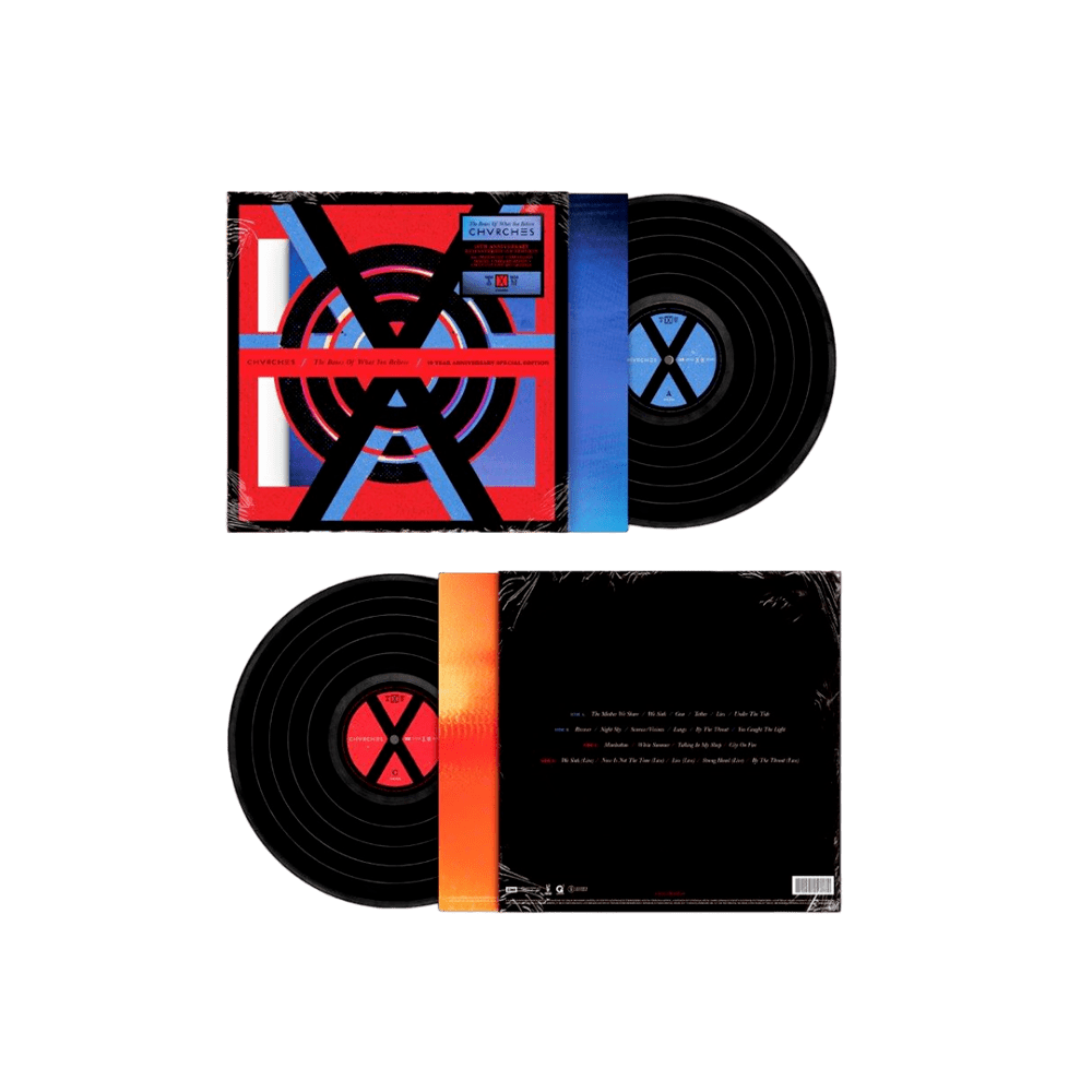 Chvrches - The Bones Of What You Believe 10th Anniversary Edition Double Vinyl