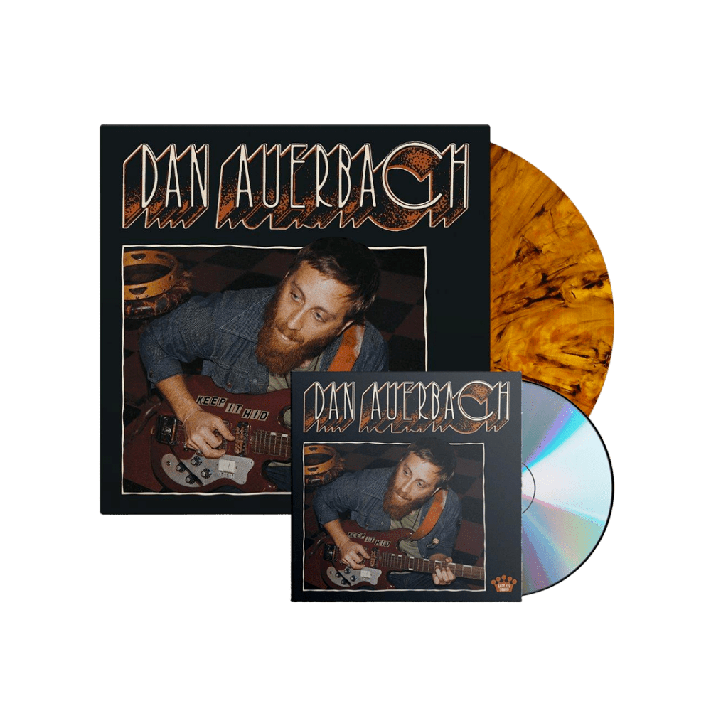 Dan Auerbach - Keep It Hid Black & Orange Marbled Vinyl CD