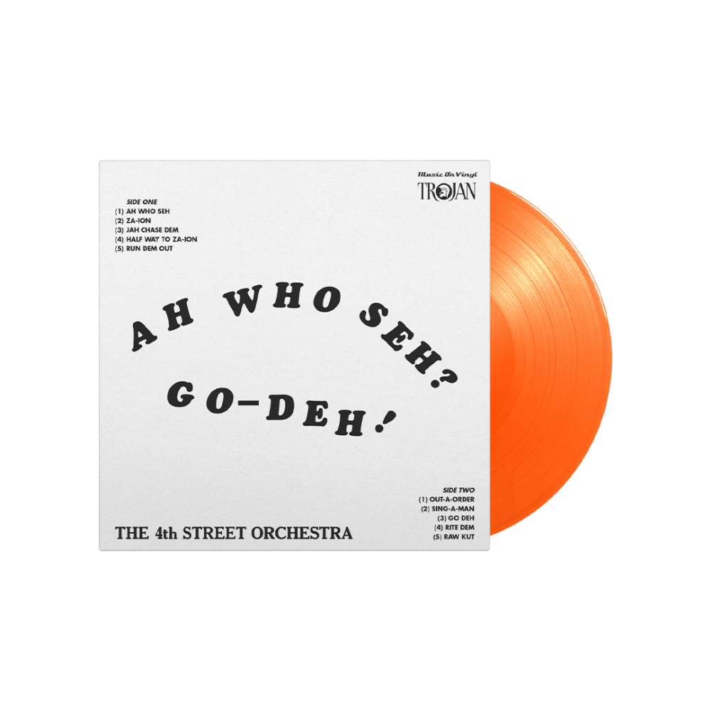 The 4th Street Orchestra - Ah Who Seh? Go-Deh Orange Heavyweight Vinyl