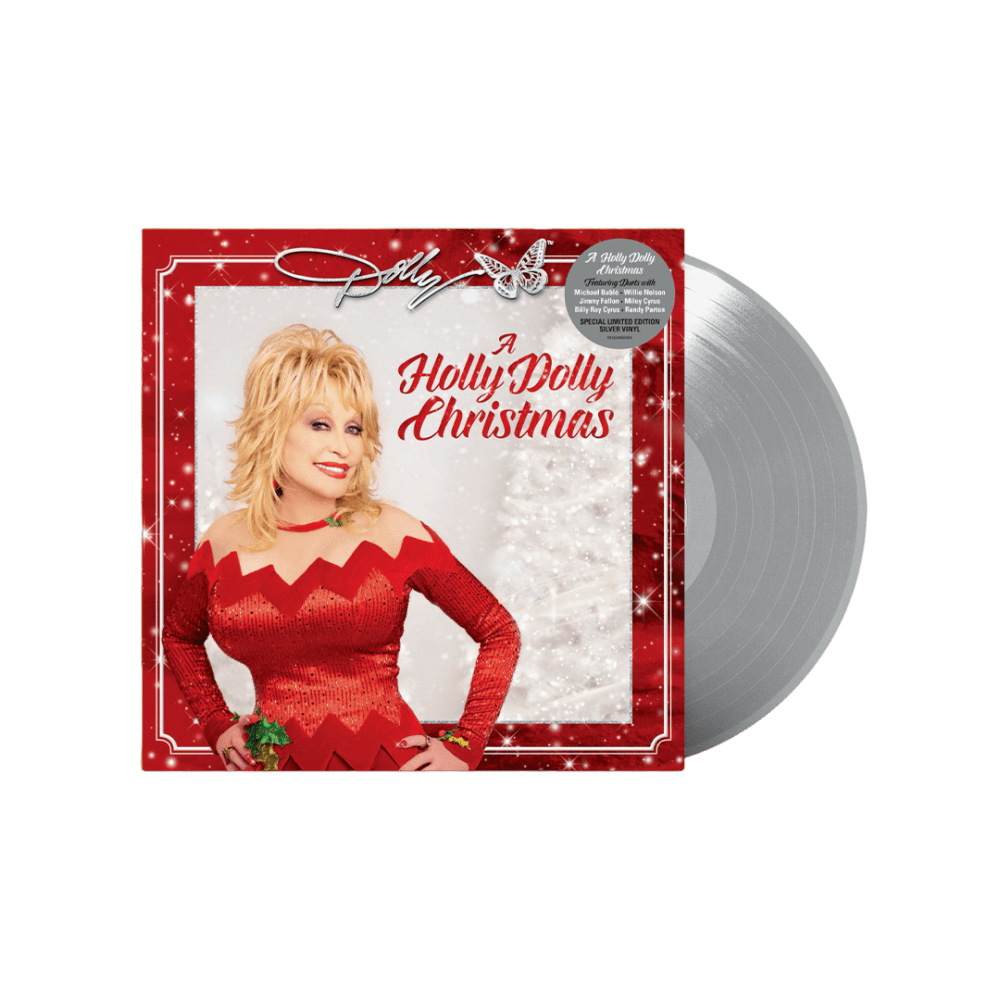 Dolly Parton - A Holly Dolly Christmas Silver Vinyl