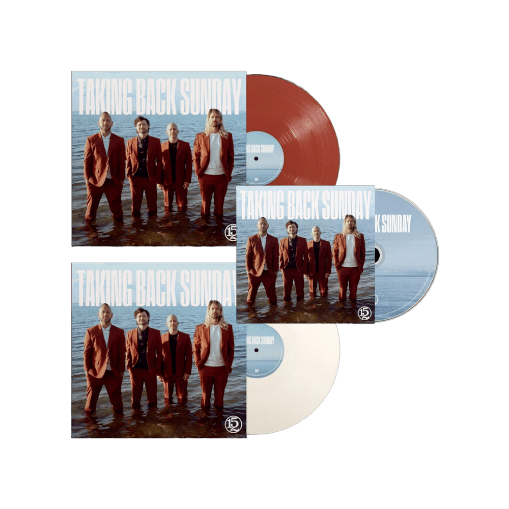 Taking Back Sunday - 152 Brick Red Bone Coloured Vinyl CD