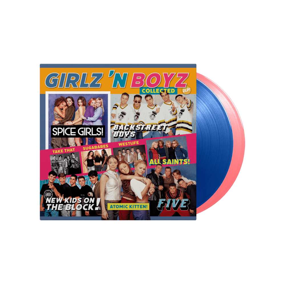 Various Artists - Girlz 'n Boyz Collected Blue & Pink Double Heavyweight Vinyl