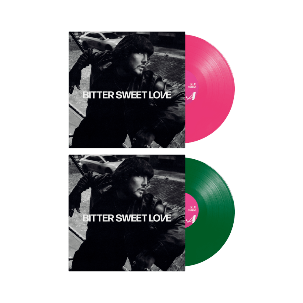 James Arthur - Bitter Sweet Love Green Pink Vinyl