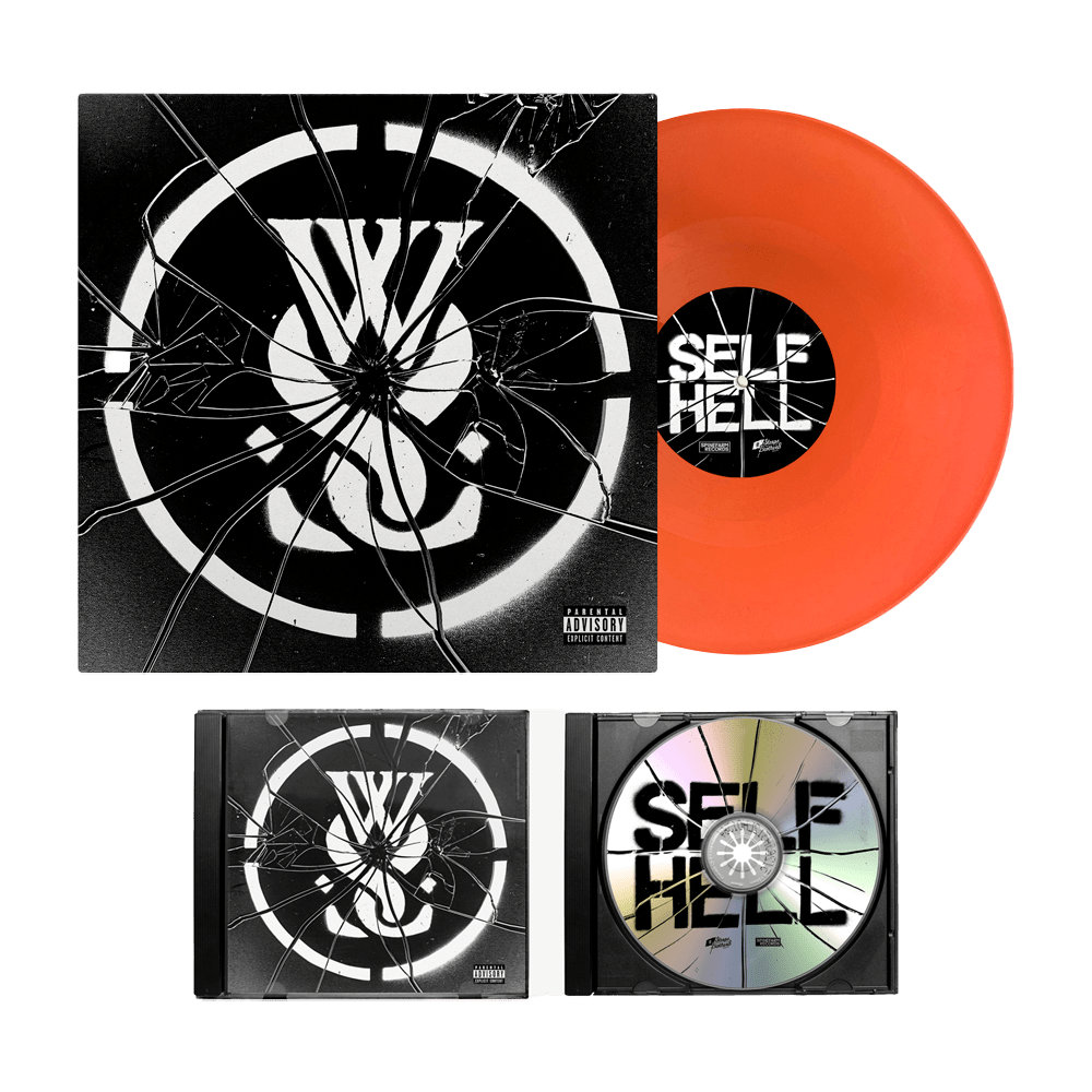 While She Sleeps - SELF HELL Transparent Neo Orange Vinyl CD