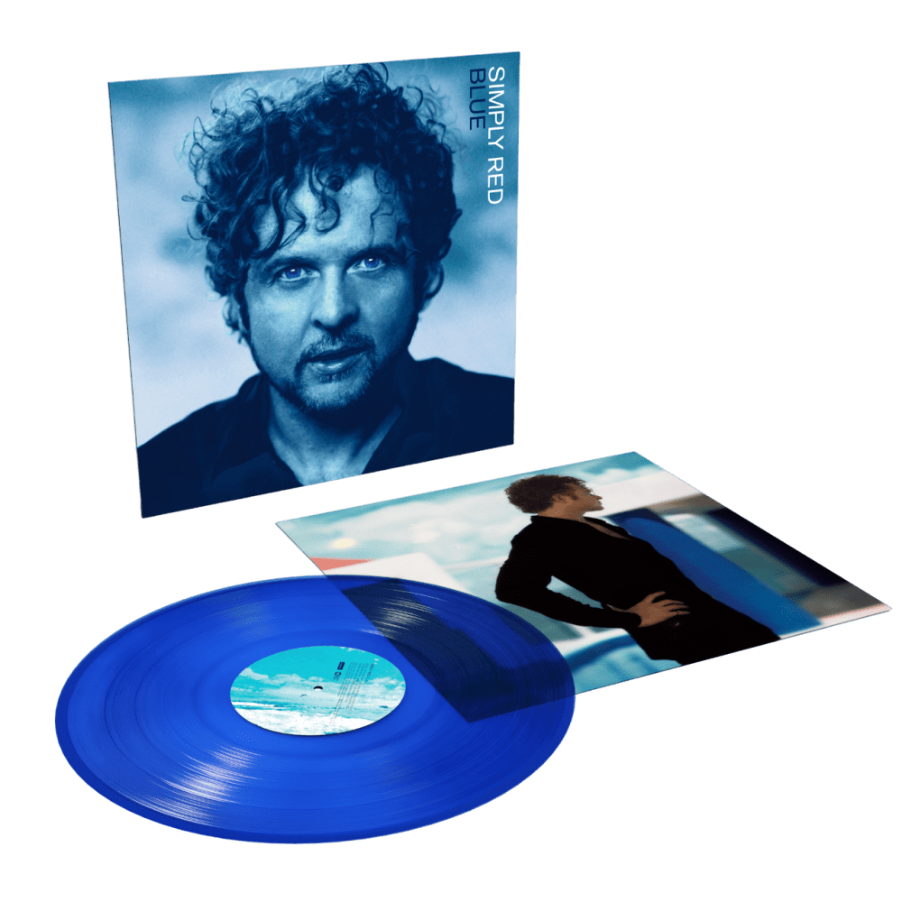 Simply Red - Blue NAD 23 Transparent Blue Vinyl LP