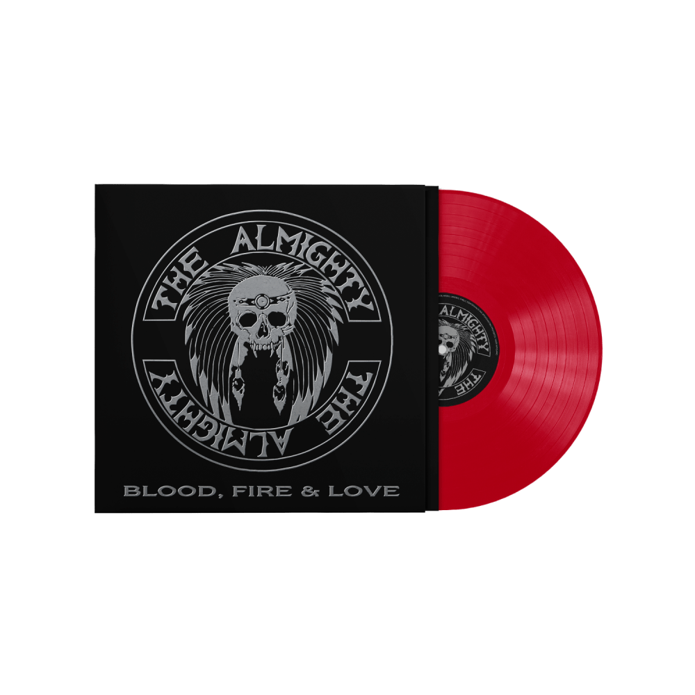 The Almighty - Blood, Fire & Love Blood Red Heavyweight Vinyl