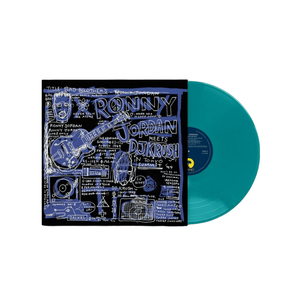 Ronny Jordan Meets DJ Krush - Bad Brothers Black History Month Turquoise Vinyl