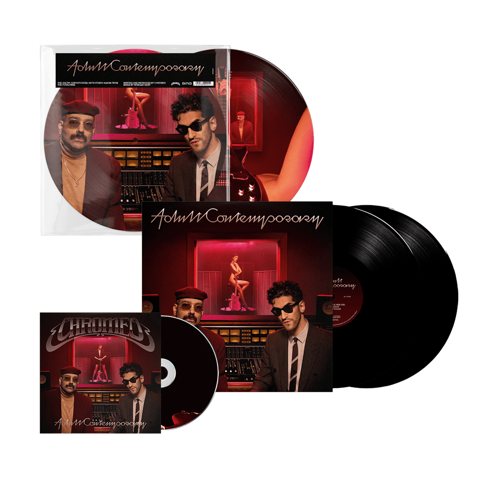 Chromeo - Adult Contemporary CD Double Vinyl Picture Disc Double Vinyl