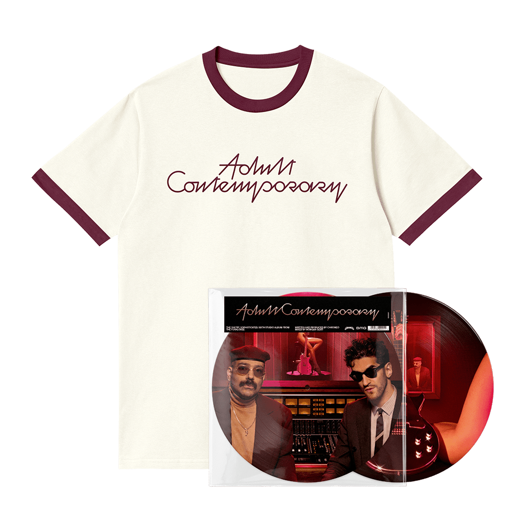 Chromeo - Adult Contemporary Picture Disc Double Vinyl T-Shirt