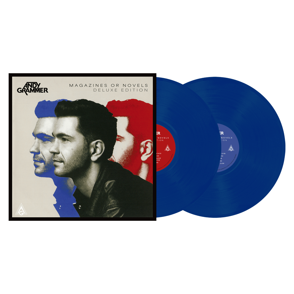 Andy Grammer - Magazines or Novels Deluxe Edition Blue Color Double Vinyl