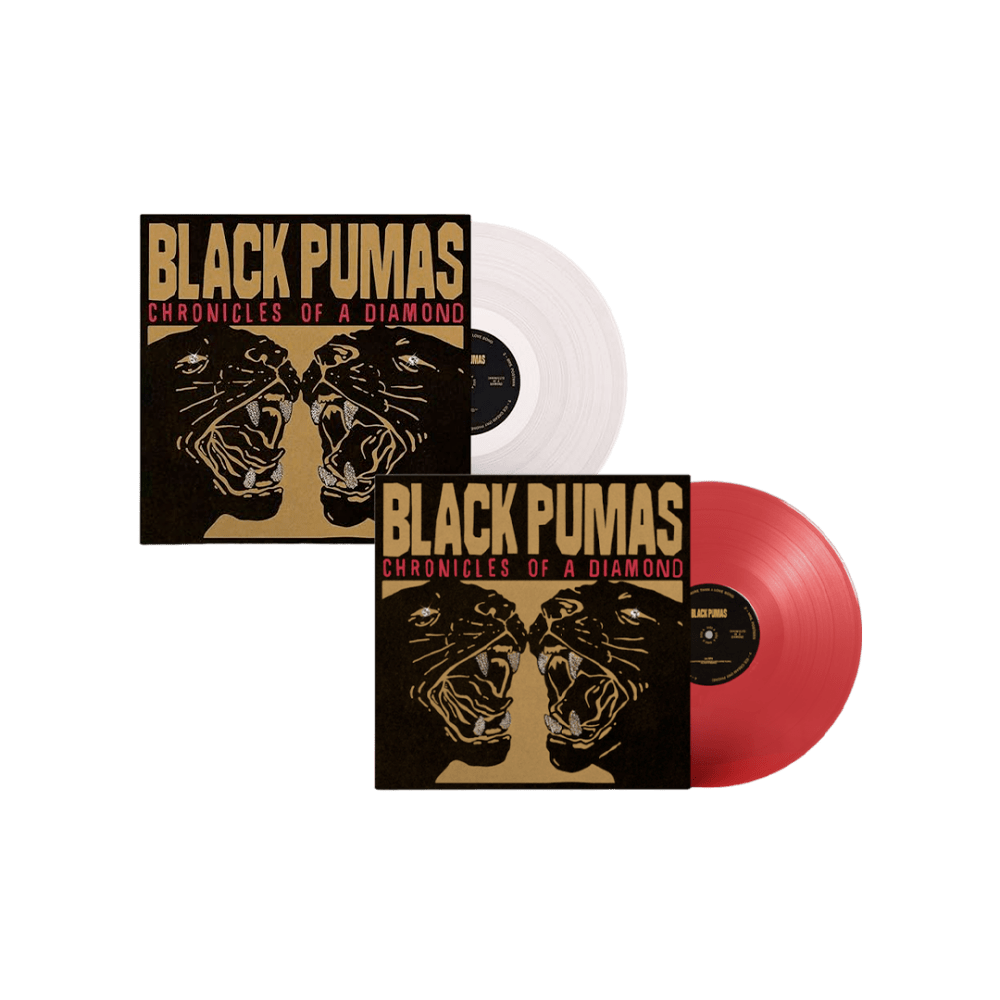 Black Pumas - Chronicles of a Diamond Clear Red Vinyl