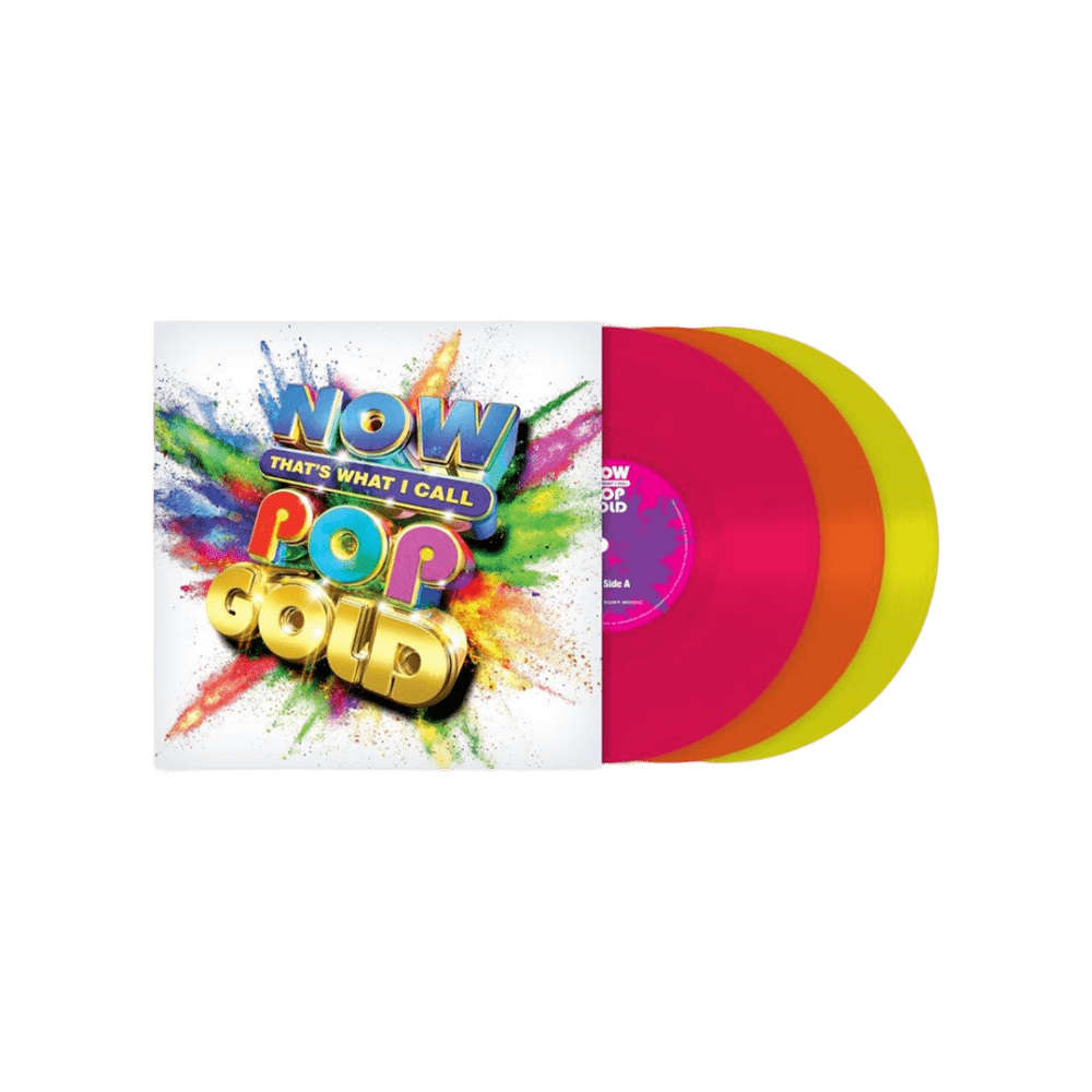 Various Artists - NOW That's What I Call Pop Gold Red, Orange, & Yellow Coloured Triple Vinyl