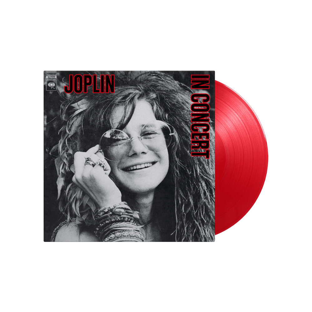 Janis Joplin - Joplin In Concert Red Double Heavyweight Vinyl