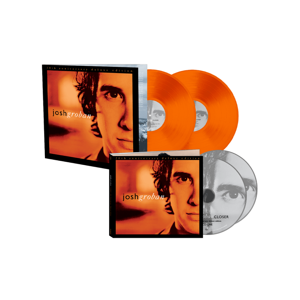 Josh Groban - Closer 20th Anniversary Deluxe Edition Orange Double Vinyl 2-Disc CD