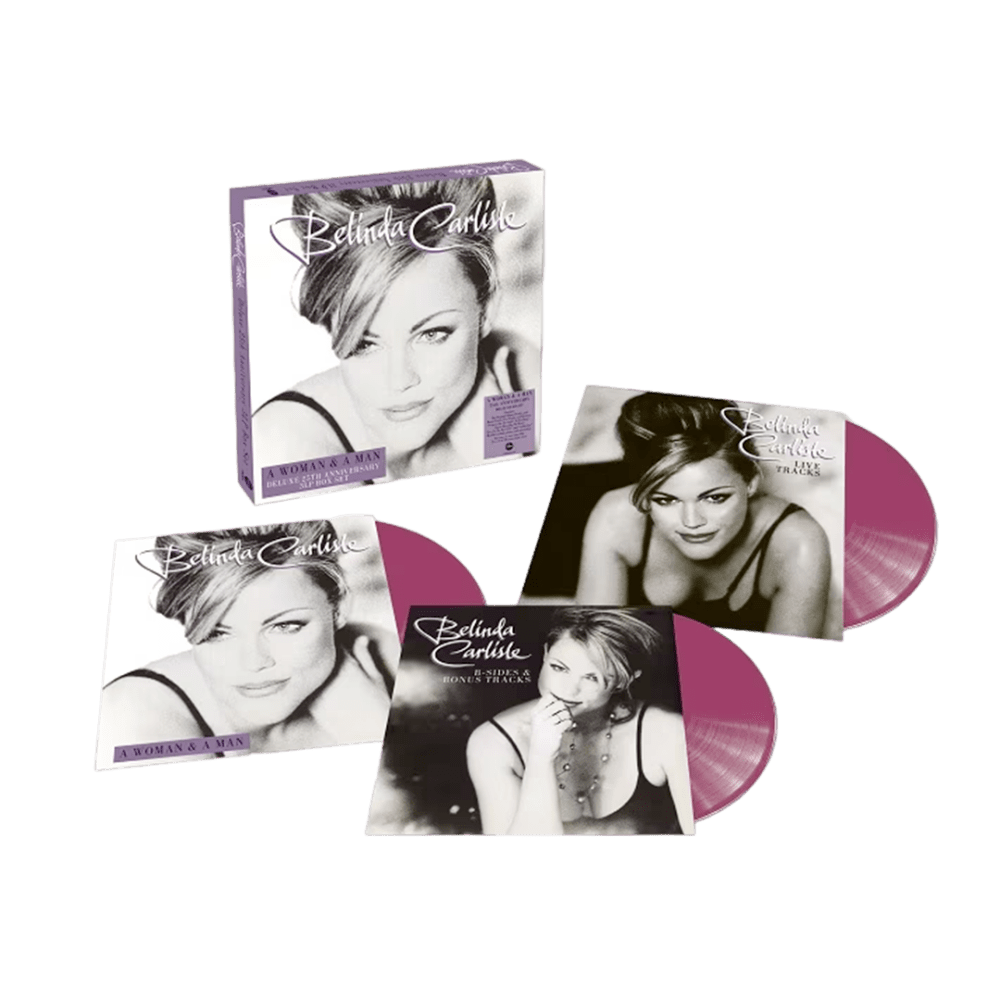 Belinda Carlisle - A Woman and A Man - 25th Anniversary Purple Triple Heavyweight Vinyl