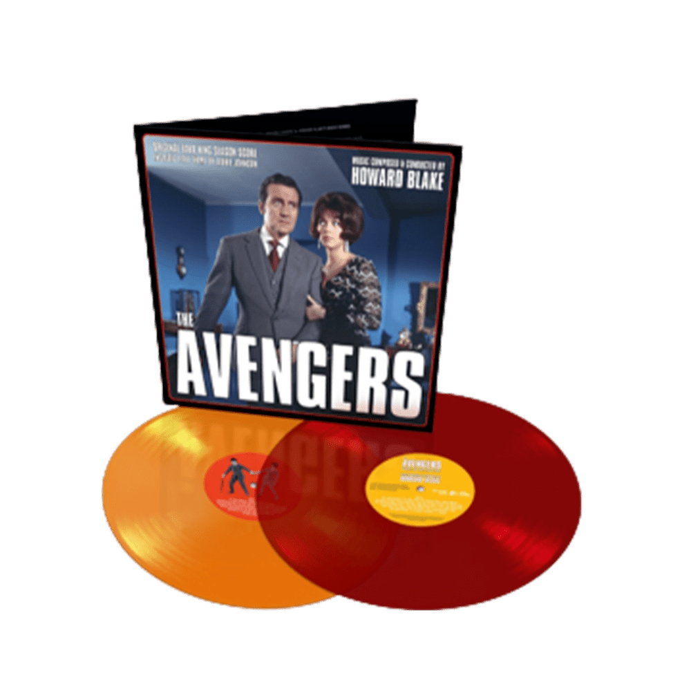 Howard Blake - The Avengers 1968-1969 Transparent Red & Orange Double Heavyweight Vinyl