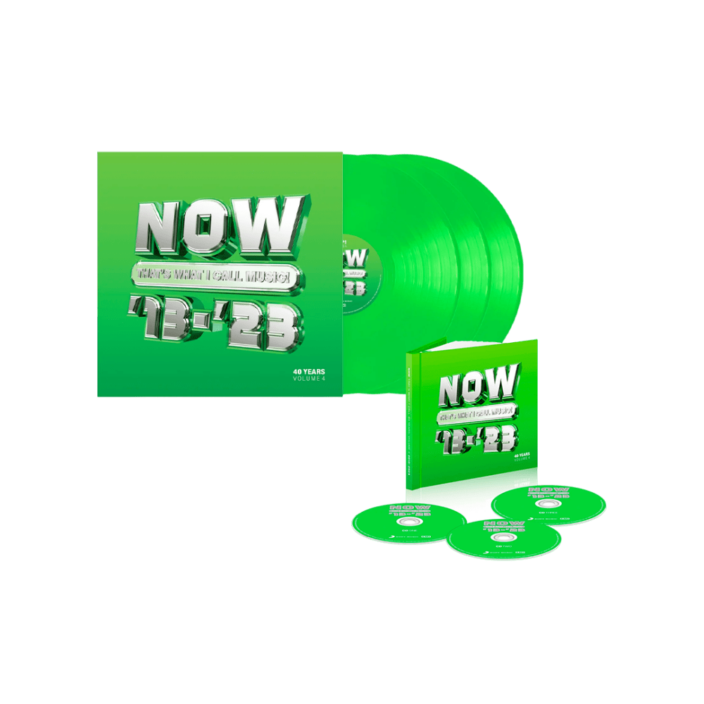 Various Artists - NOW That's What I Call 40 Years: Volume 4 - 2013-2023 Green Triple Vinyl 3-Disc CD