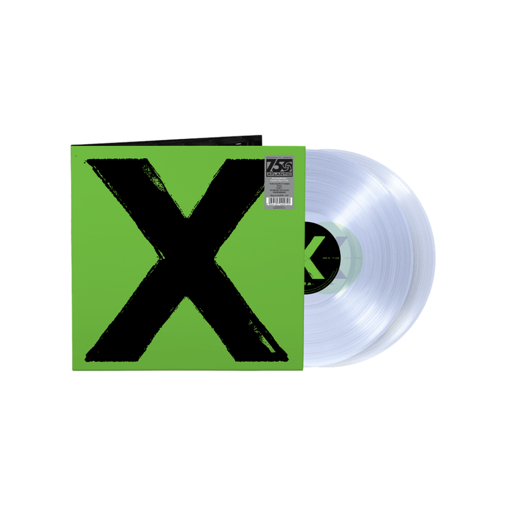 Ed Sheeran - X Crystal Clear Double Vinyl