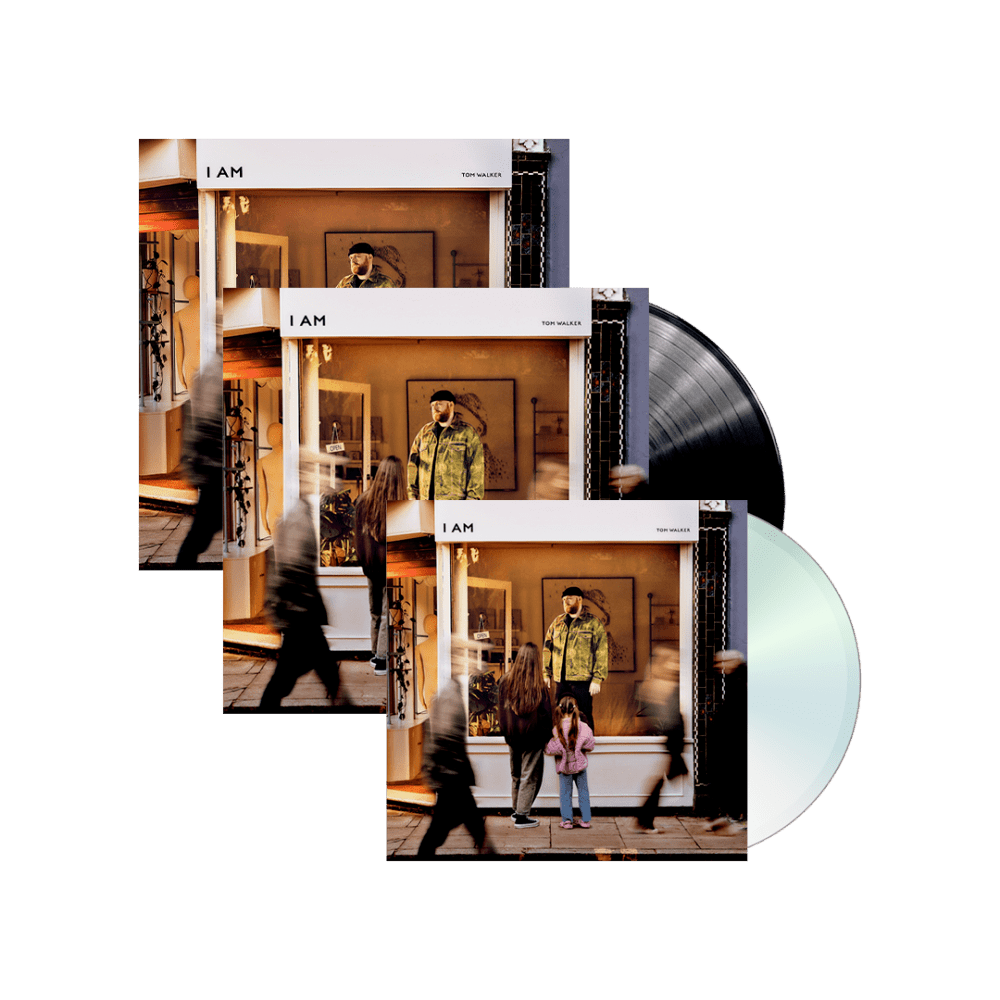 Tom Walker - I Am Coloured Black Vinyl CD