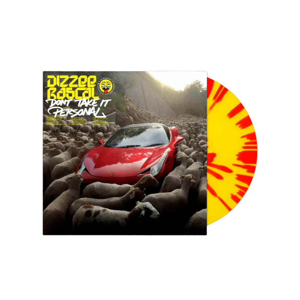 Dizzee Rascal - Don't Take It Personal Yellow Red Splatter Vinyl