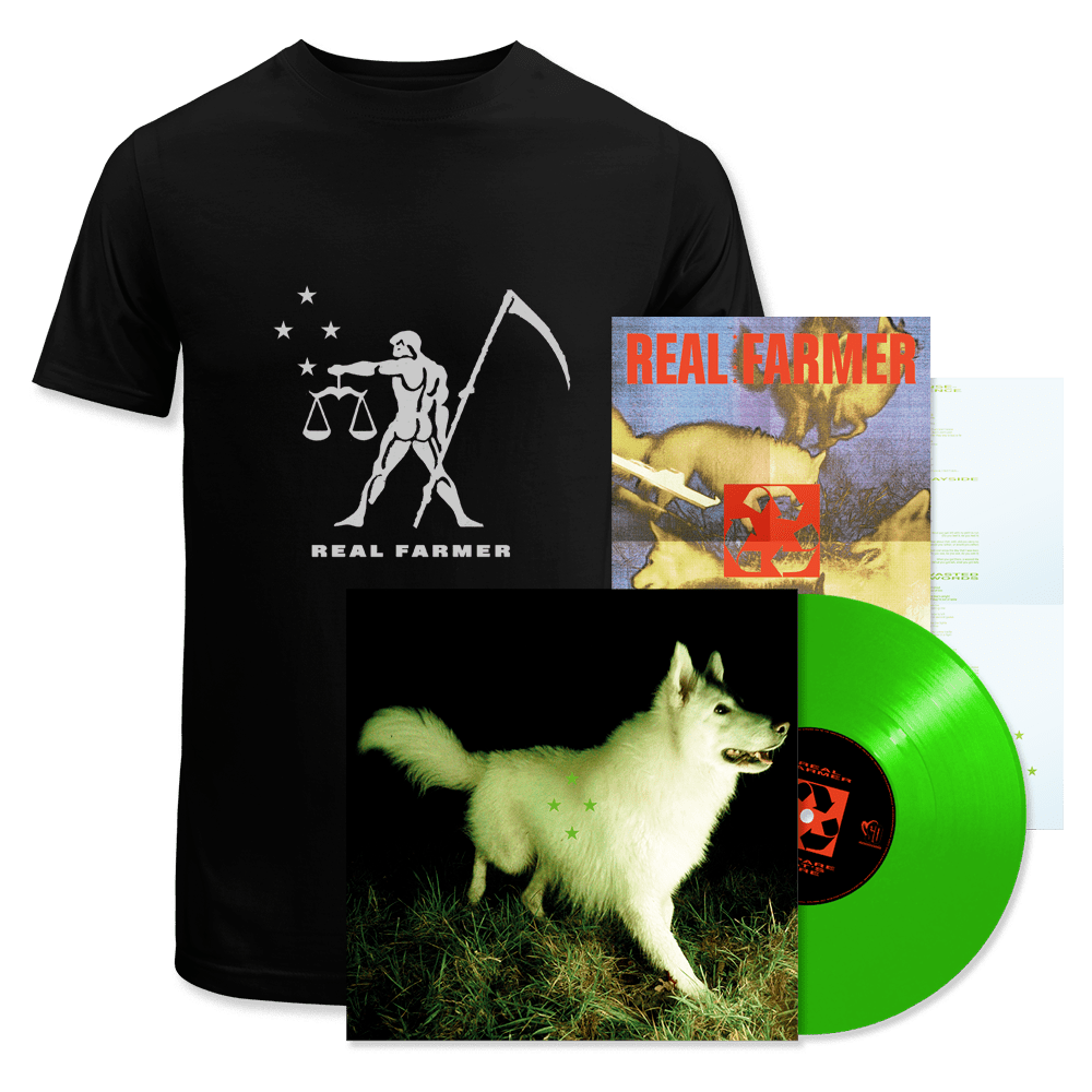 Real Farmer - Compare What's There Green Vinyl LP T-Shirt