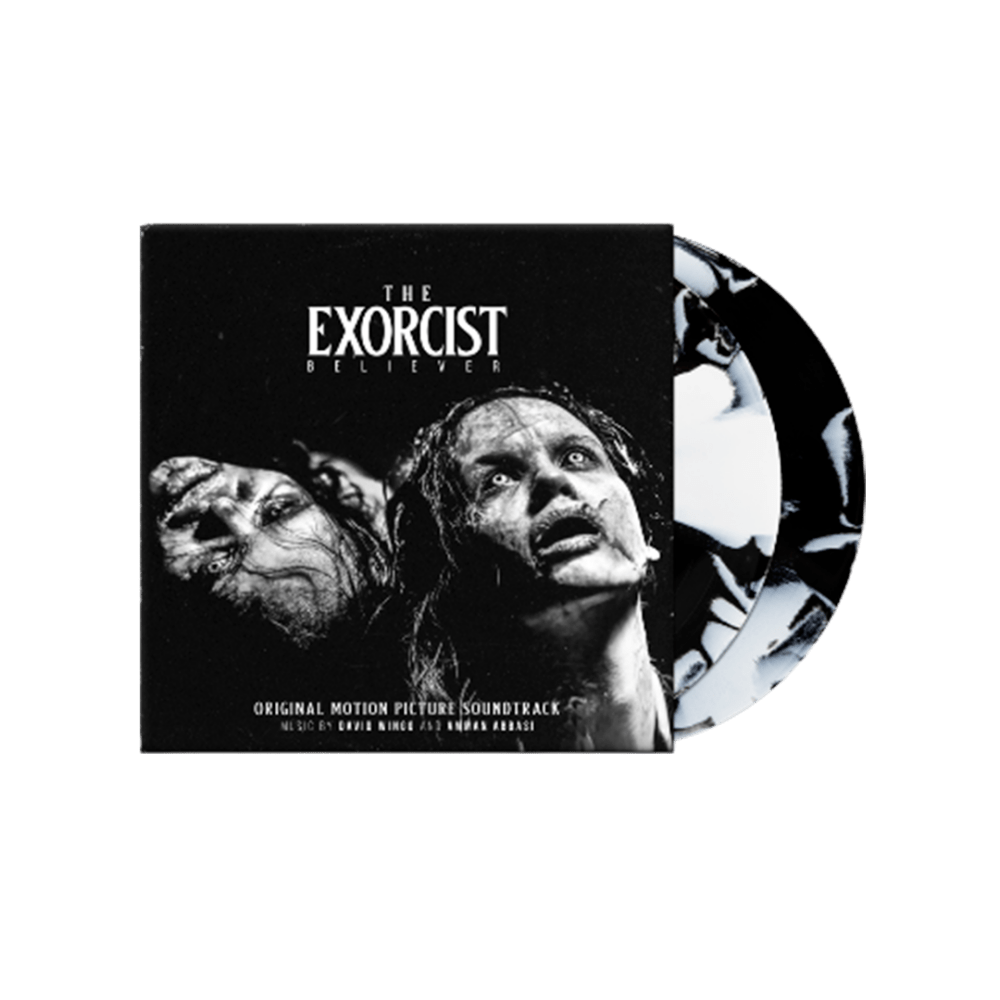 David Wingo & Amman Abbasi - The Exorcist: Believer Black & White Swirl Double Heavyweight Vinyl