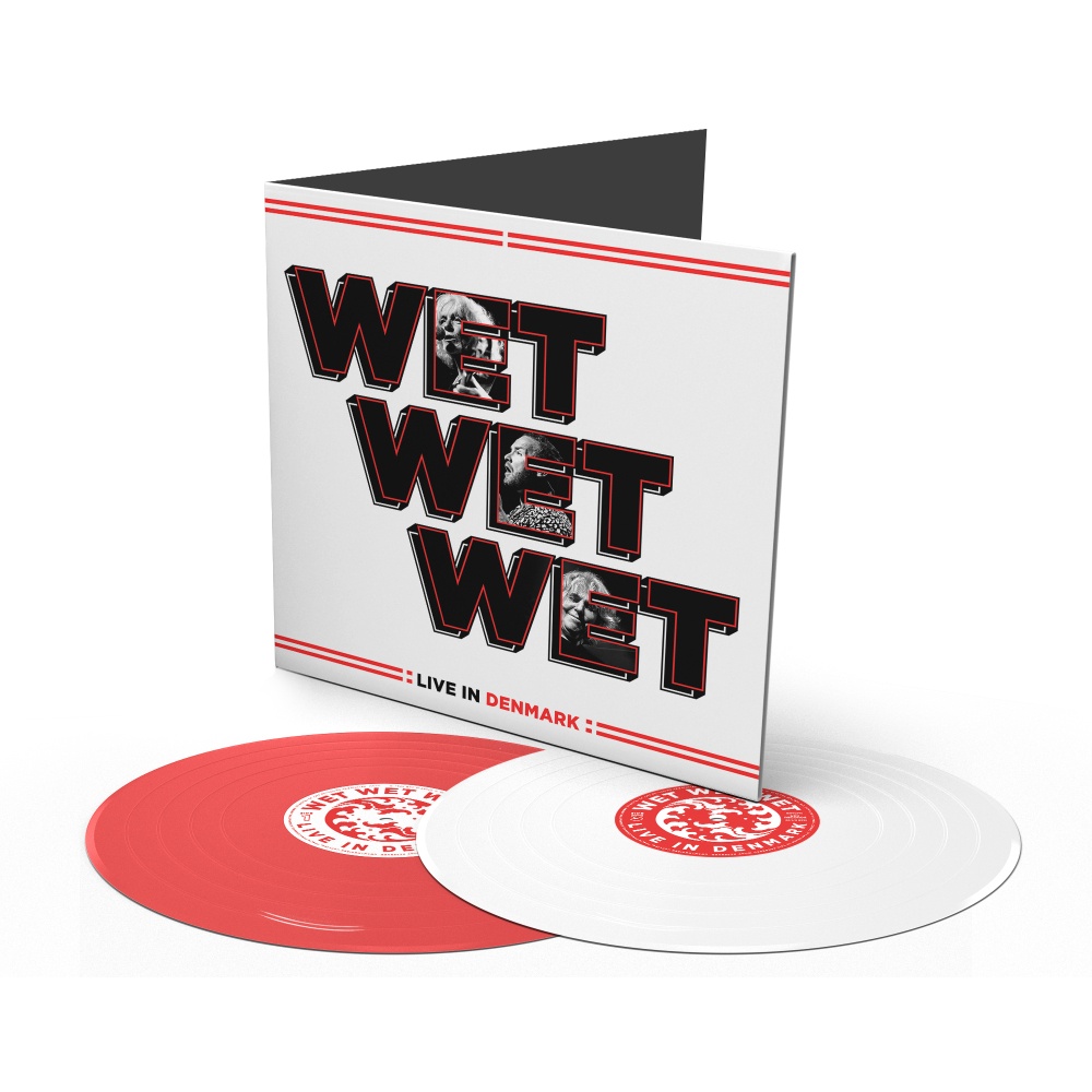 Wet Wet Wet - Live In Denmark Limited Edition Signed Double Vinyl