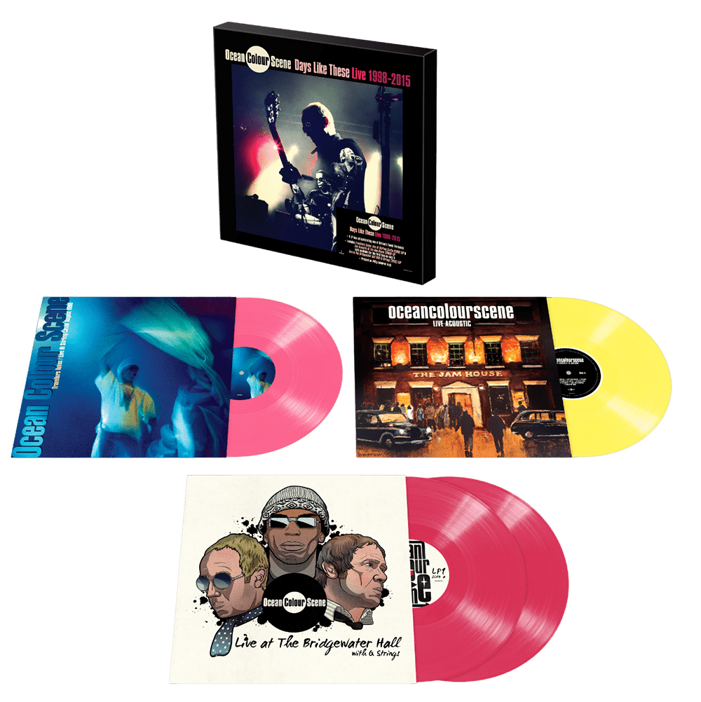 Ocean Colour Scene - Days Like These - Live - 1998 -2015 140g Colour Vinyl Boxset