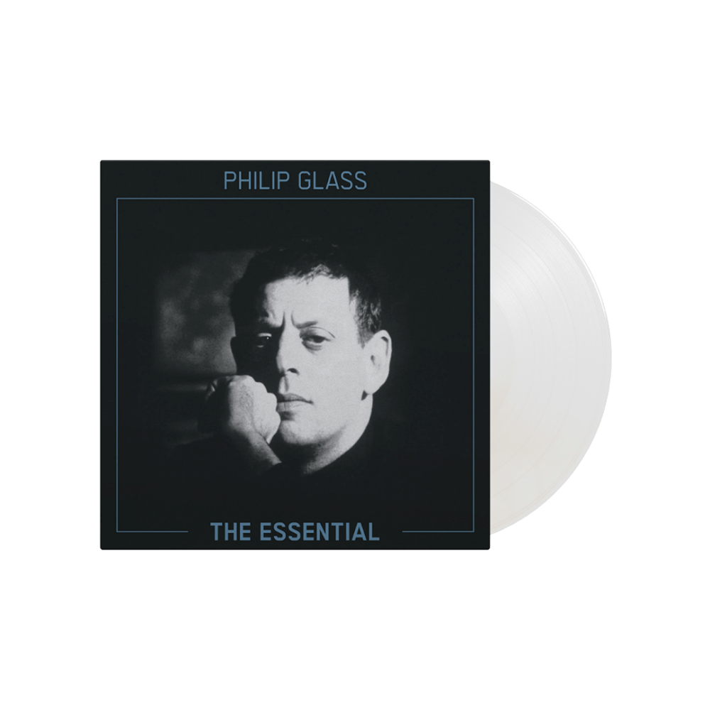 Philip Glass - Essential Deluxe Crystal Clear 4LP Heavyweight Vinyl