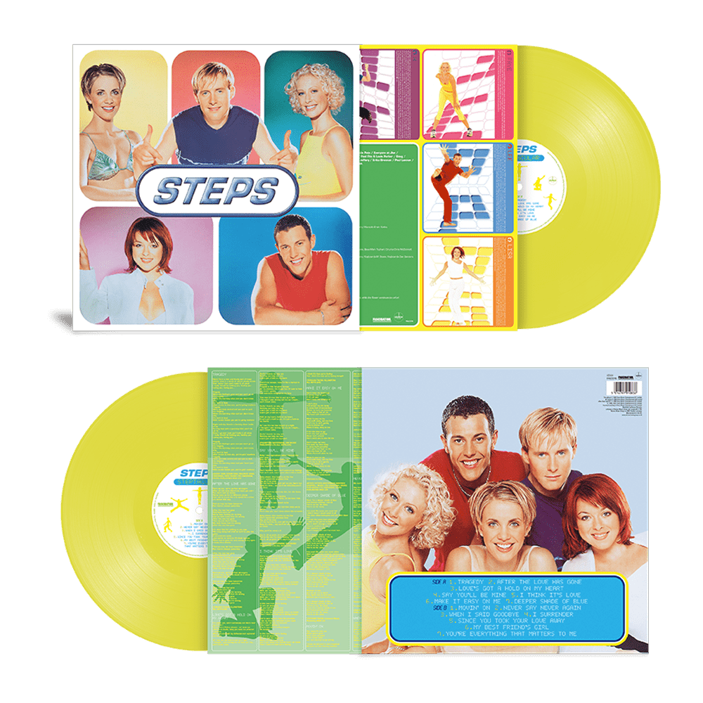 Steps - Steptacular Neon Yellow Vinyl