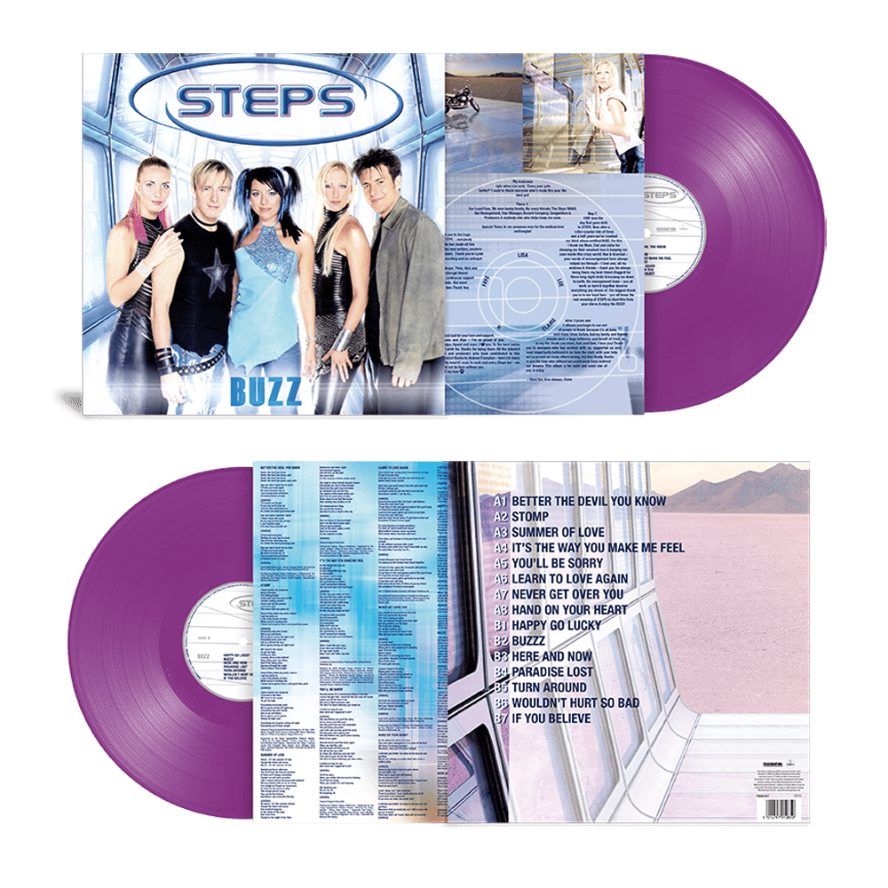 Steps - Buzz Neon Violet Vinyl