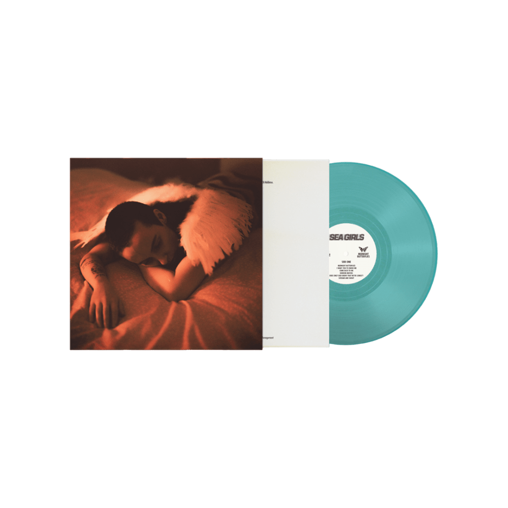 Sea Girls - Midnight Butterflies Transparent Petrol Coloured Vinyl