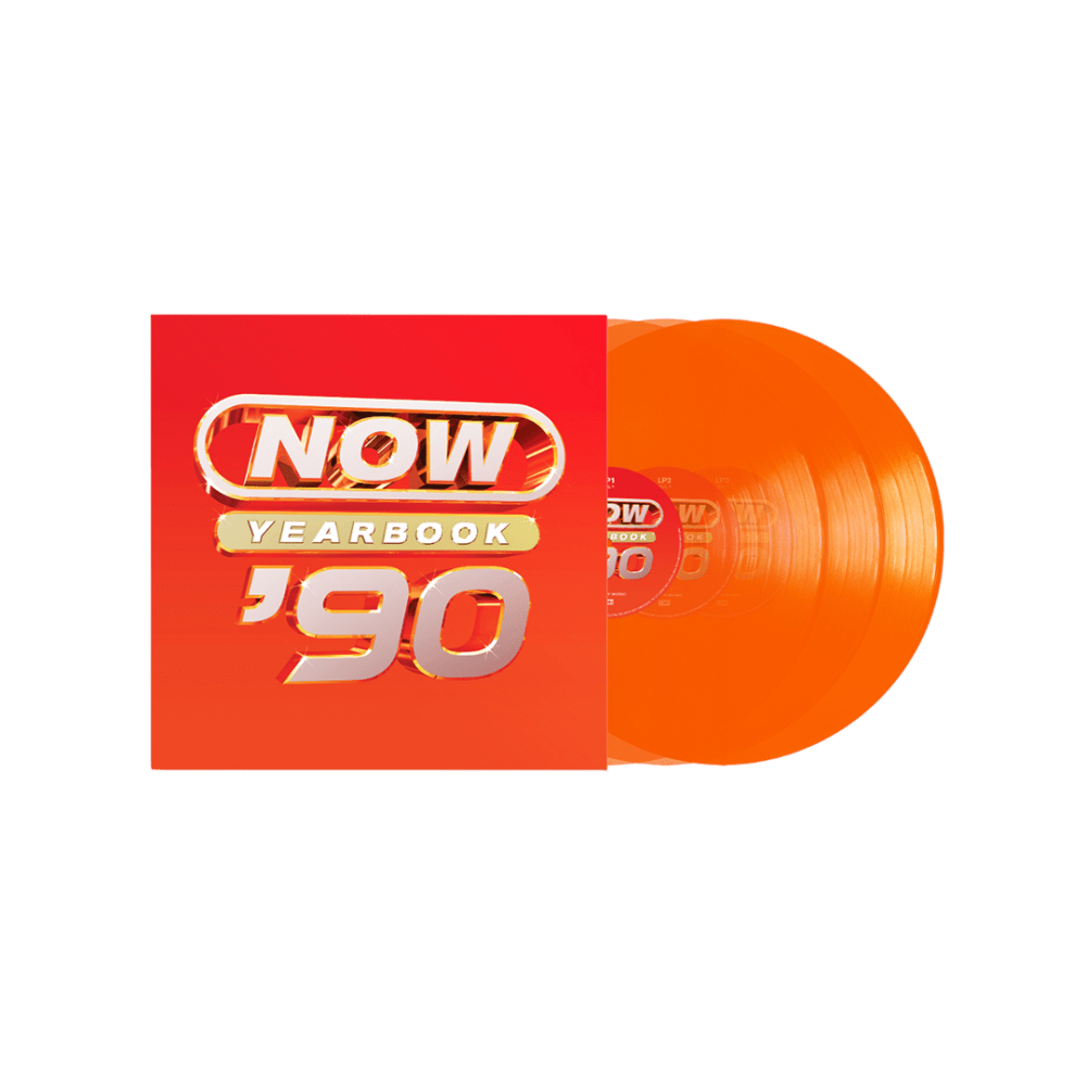 Various Artists - NOW - Yearbook 1990 Orange Triple Vinyl