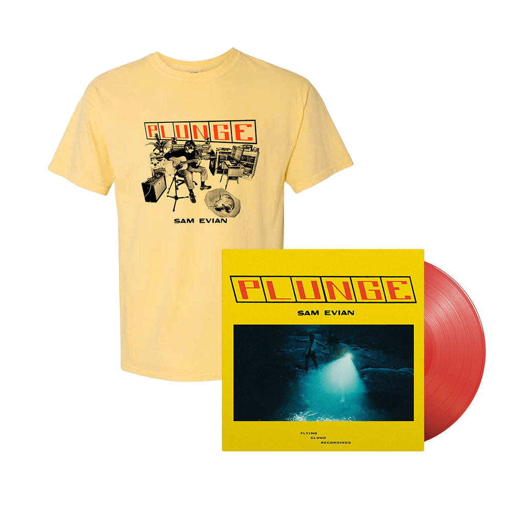 Sam Evian - Plunge Translucent Red Vinyl T-Shirt