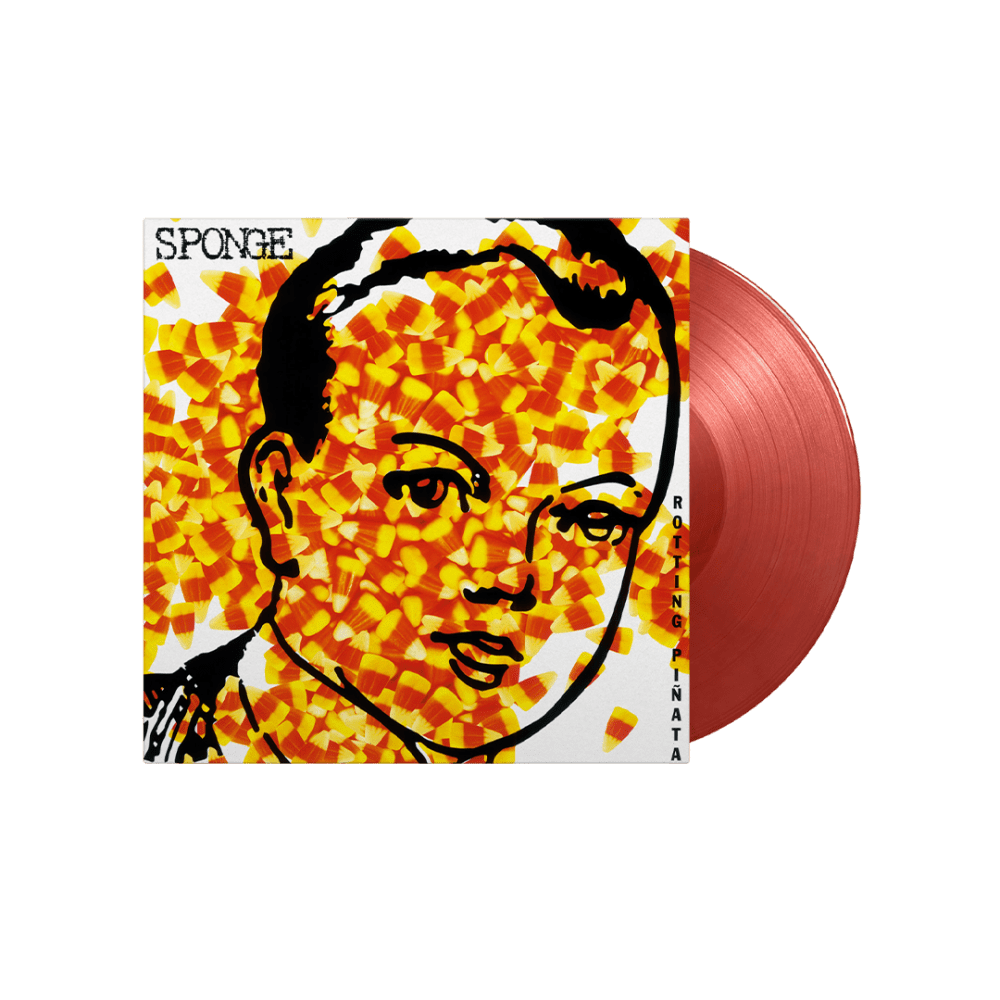 Sponge - Rotting Pinata Red & Black Marbled Heavyweight Vinyl