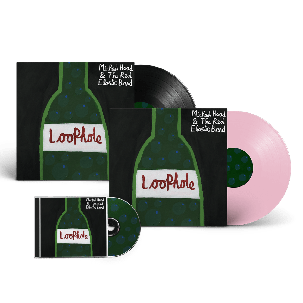 Michael Head & The Red Elastic Band - Loophole CD Pink Vinyl [Exclusive] Black Vinyl