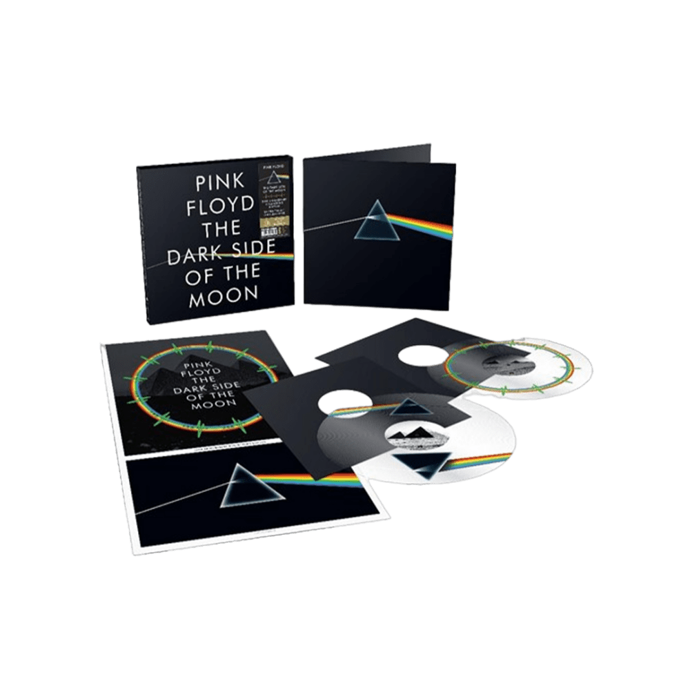 Pink Floyd - The Dark Side of The Moon 50th Anniversary Clear Picture Disc Double Heavyweight Vinyl