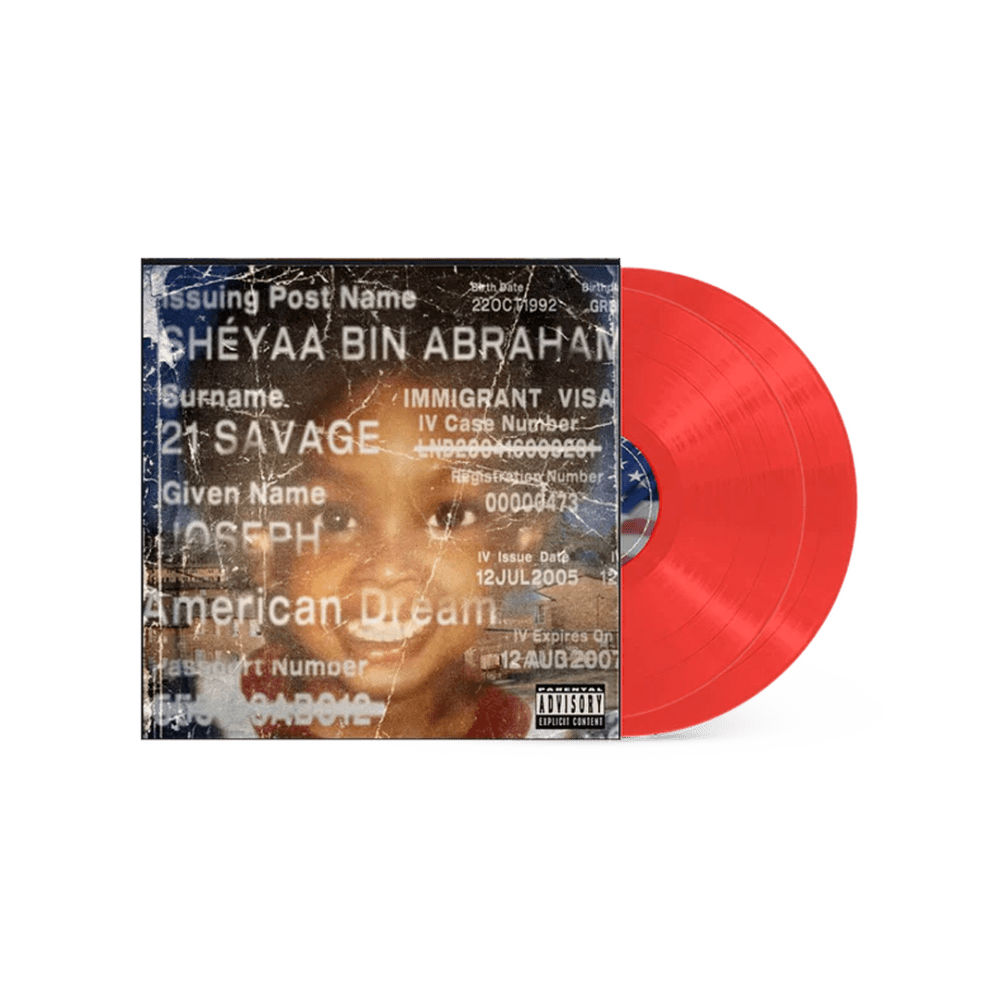 21 Savage - American Dream Red Double Vinyl