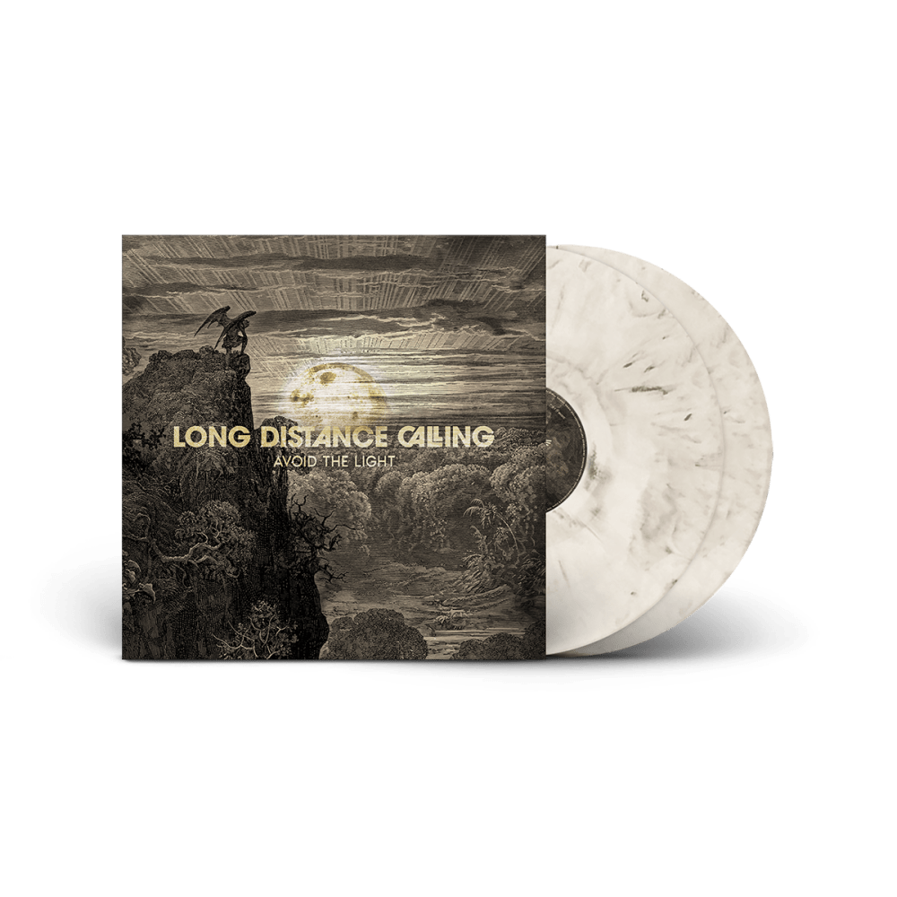 Long Distance Calling - Avoid The Light 15 Years Anniversary Edition - Ltd. Marbled Creme White / Black Double Vinyl