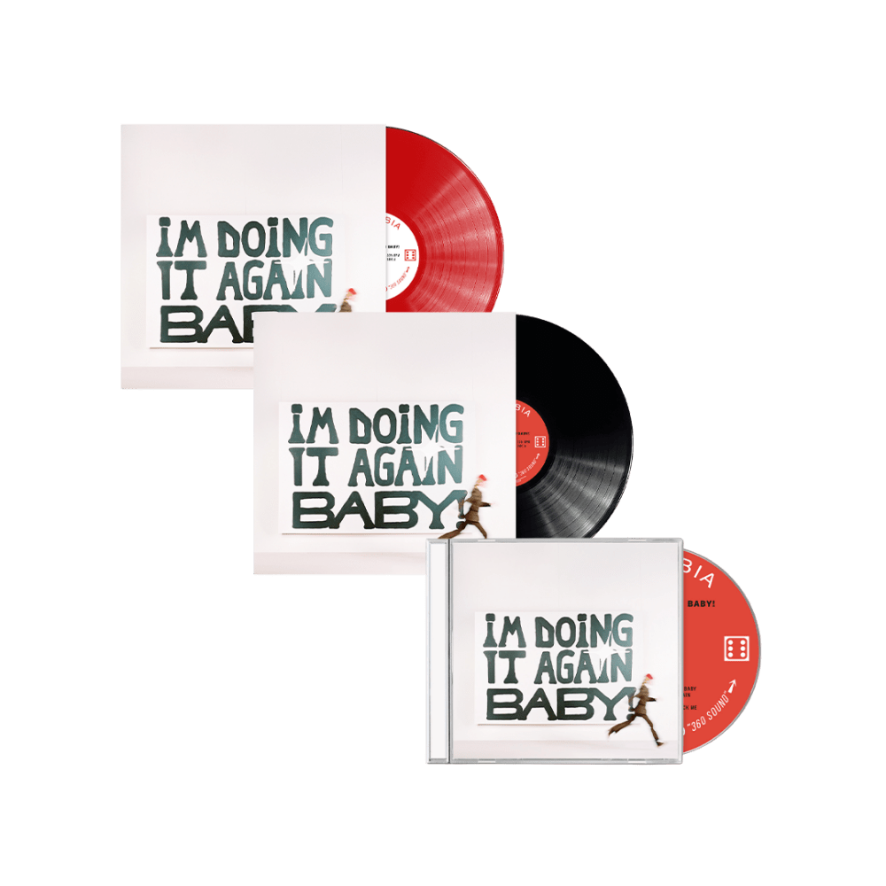 Girl in Red - I'm Doing it Again Baby! Transparent Red Black Vinyl CD