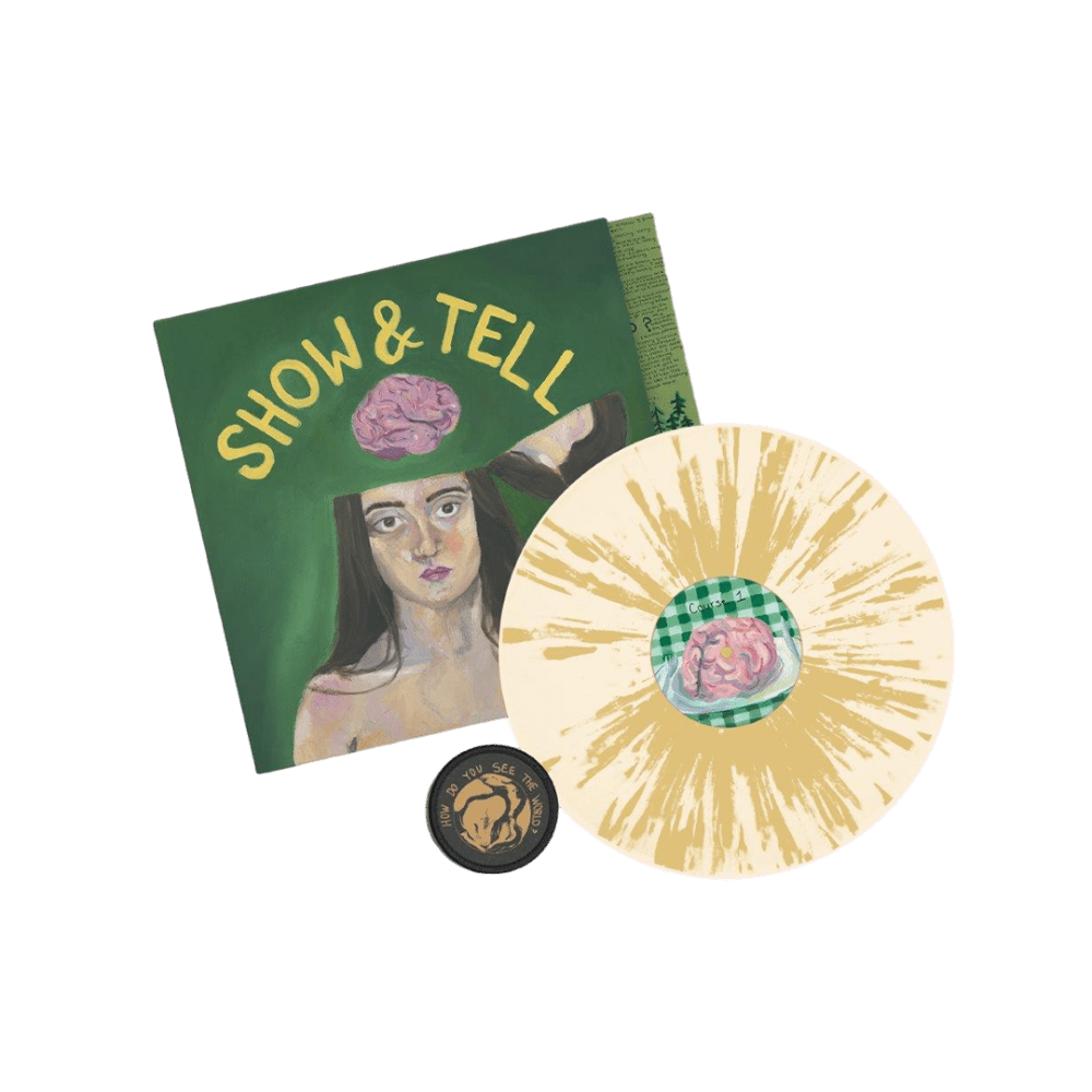 Bored At My Grandmas House - Show & Tell Cream & Mustard Splatter Vinyl