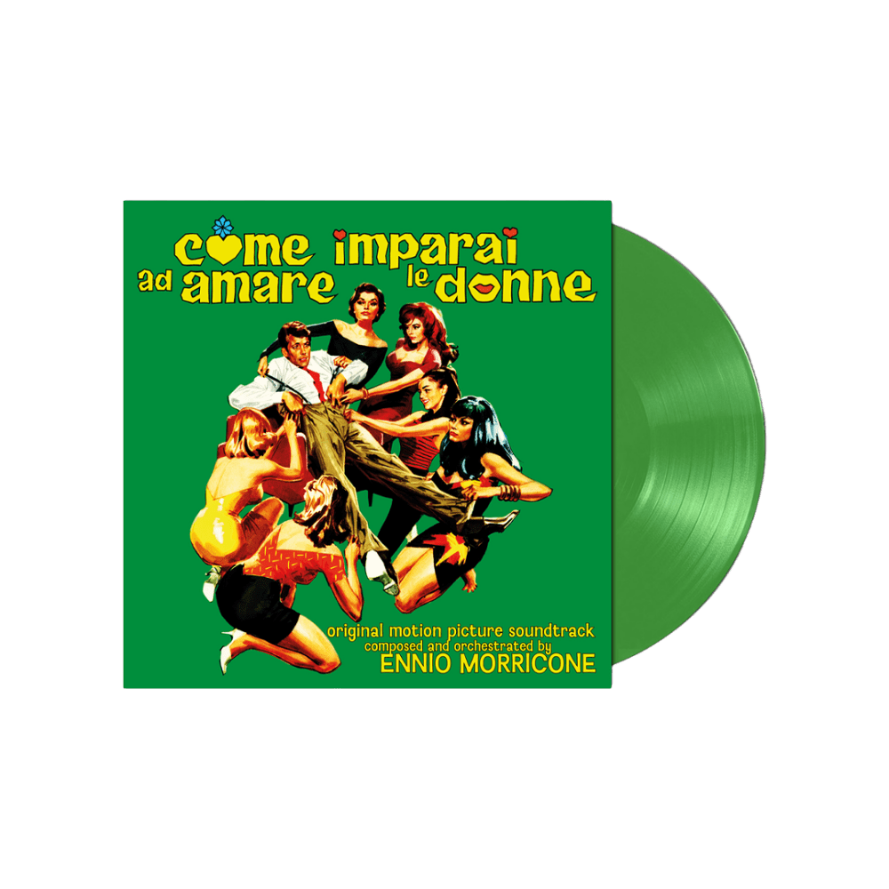 Ennio Morricone - Come Imparai Ad Amare Le Donne Soundtrack RSD 2024 Transparent Green Heavyweight Vinyl