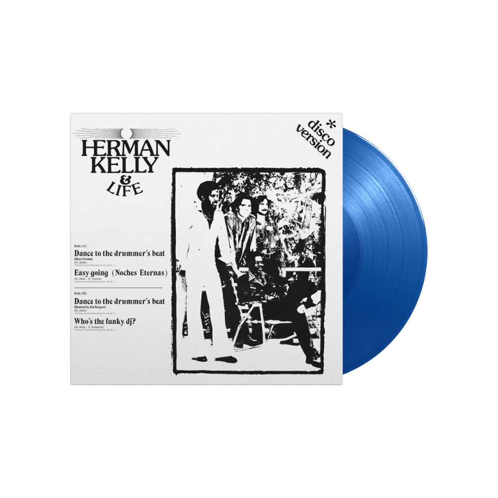 Herman Kelly & Life - Dance To The Drummer's Beat RSD 2024 Translucent Blue 12 Inch Vinyl