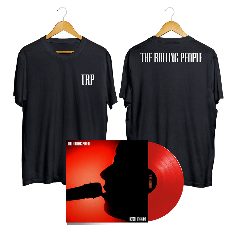 The Rolling People - Before It's Gone Red Vinyl TRP Tee