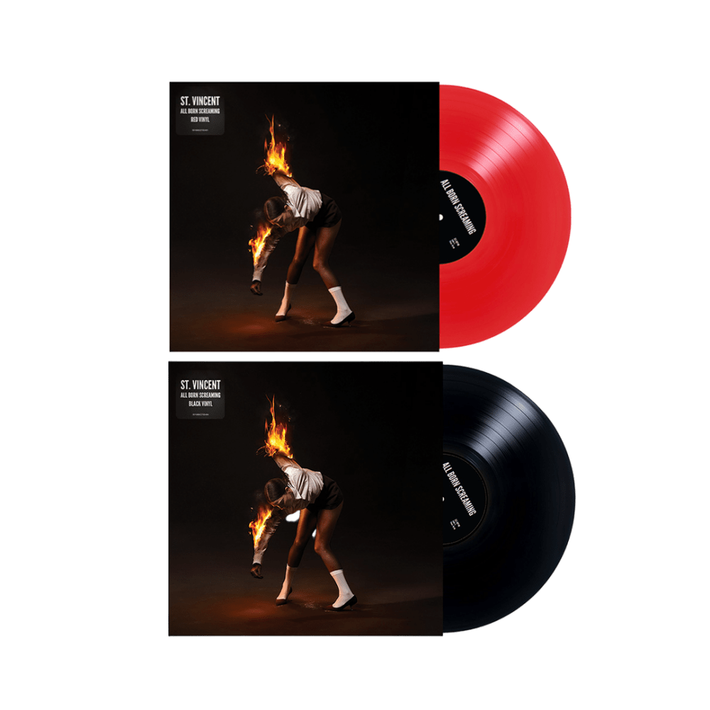 St. Vincent - All Born Screaming Red Black Vinyl