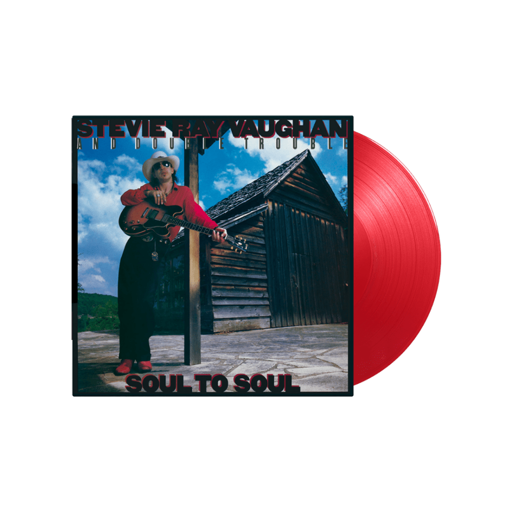 Stevie Ray Vaughan - Soul To Soul Translucent Red Heavyweight Vinyl