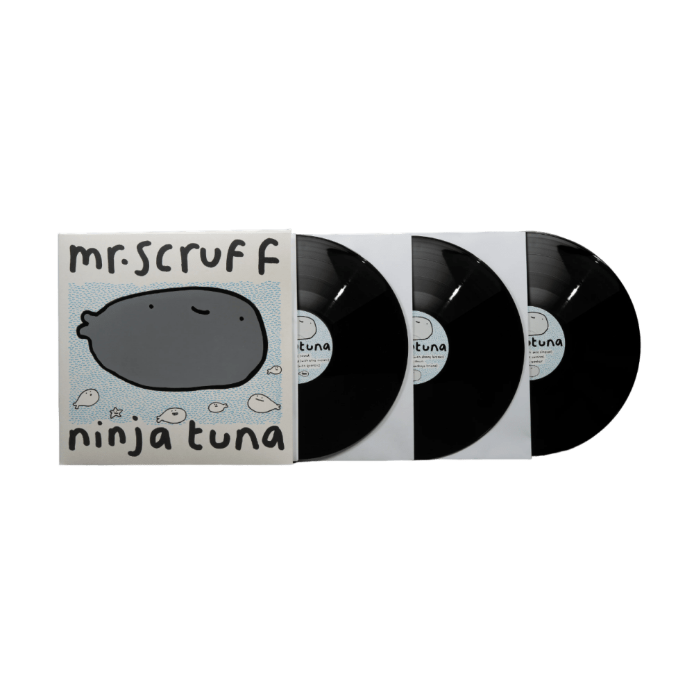 Mr. Scruff - Ninja Tuna Deluxe Black Biovinyl Triple Vinyl