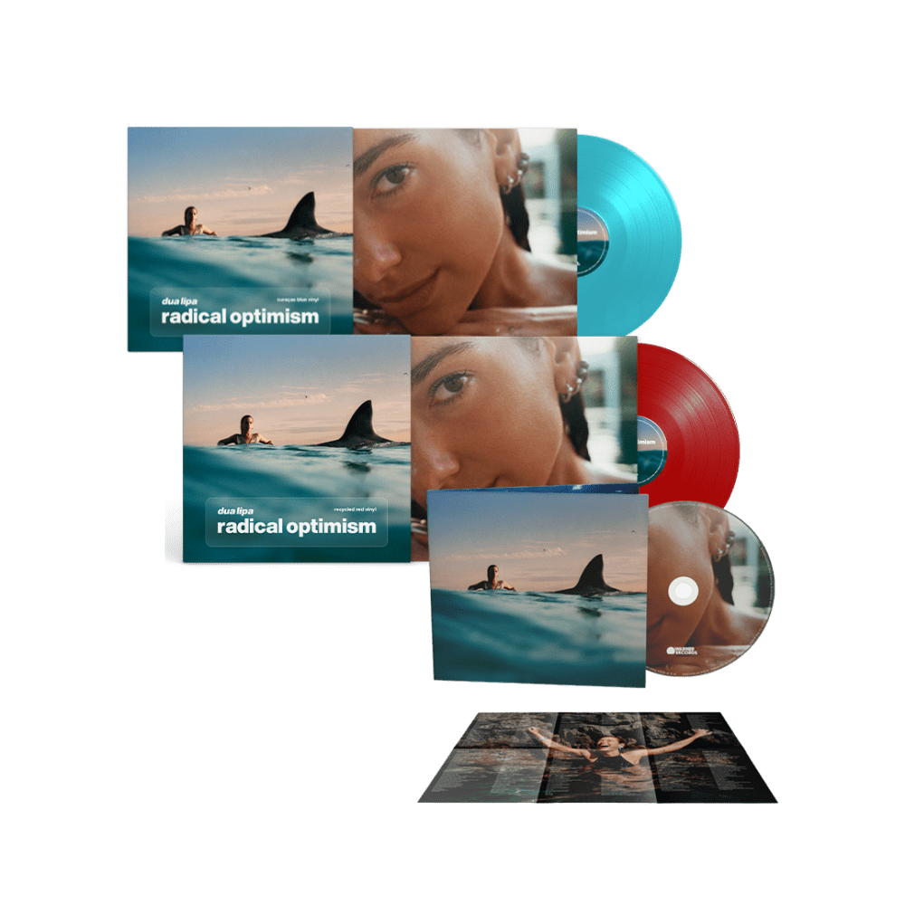 Dua Lipa - Radical Optimism Curacao Blue Red Vinyl CD