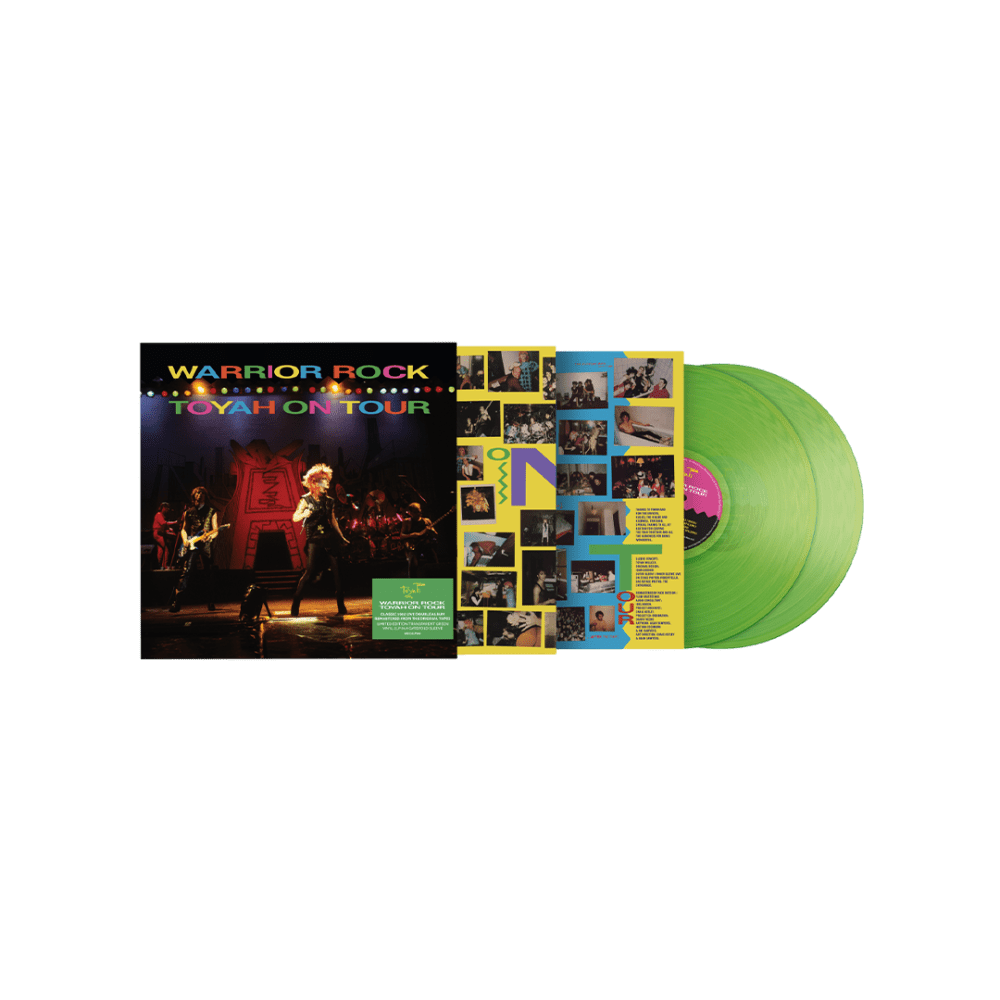 Toyah - Warrior Rock - Toyah On Tour Transparent Green Double Vinyl